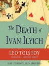 Cover image for The Death of Ivan Ilyich
